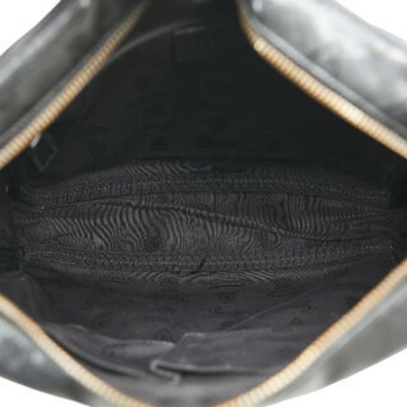 Gucci GG Implement Pochette Crossbody Shoulder Bag Black Leather - Picture 5 of 8